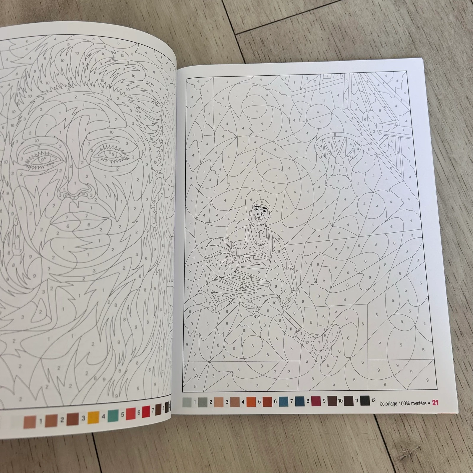 Diverti Coloriage 100% Mystère N°24 – Cores Francesas por Número – photo 3